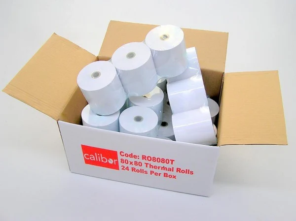 80x80 Thermal Rolls (Box of 24)